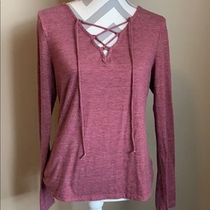 Maroon Long Sleeved SO Shirt